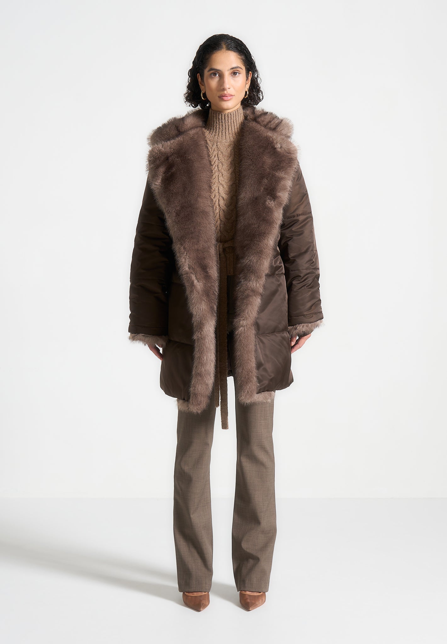 fur-longline-belted-coat-brown