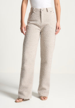 sara-boucle-straight-leg-jeans-beige