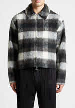 boxy-check-jacket-with-borg-collar-black-white