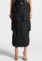 cargo-midi-skirt-black