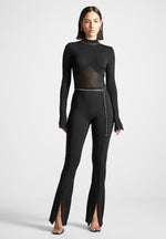 contour-knit-bodysuit-with-chain-black