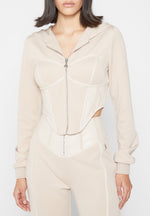 corset-hoodie-with-vegan-leather-beige