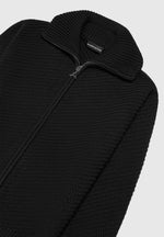 diagonal-knit-cardigan-black