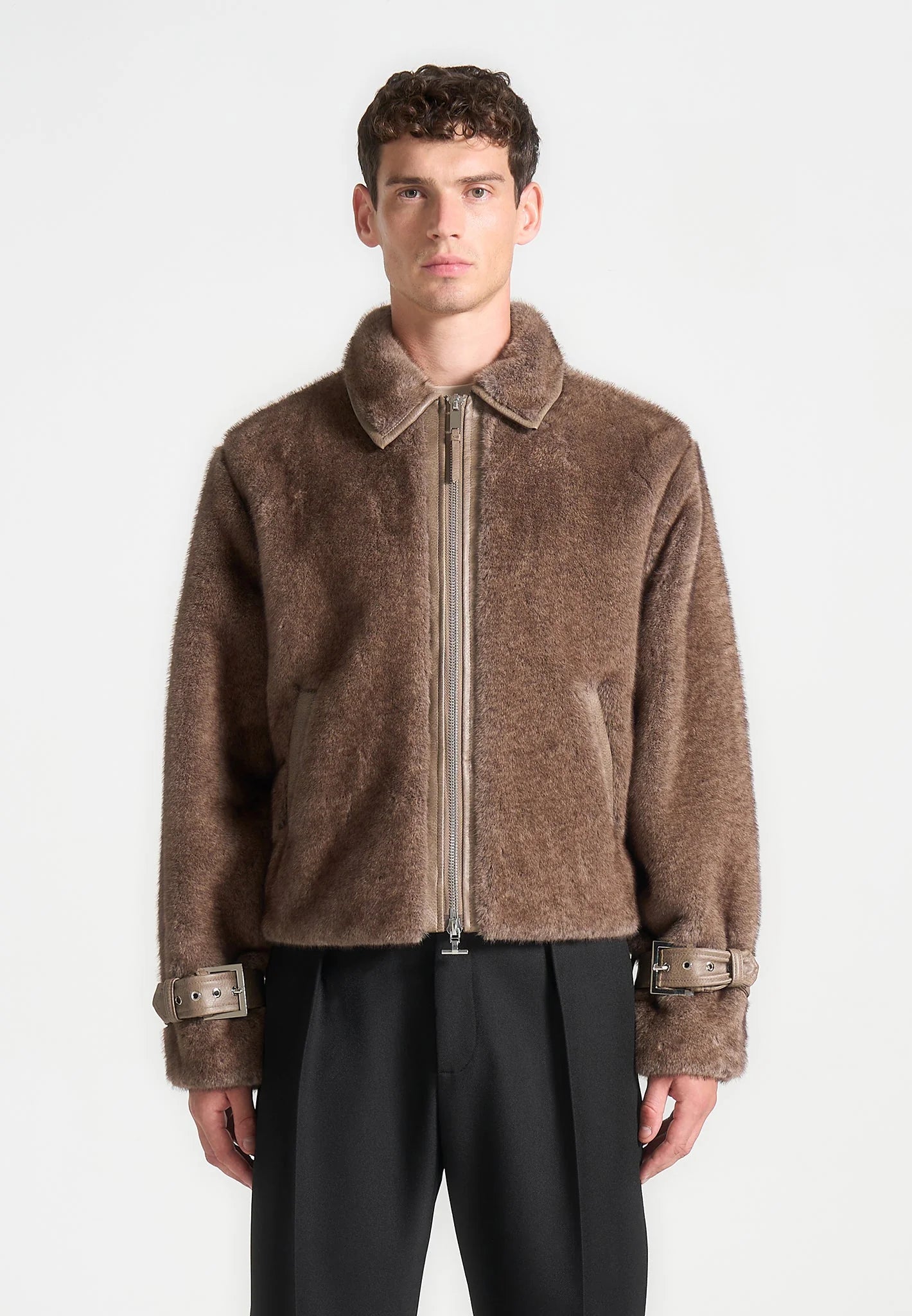 Limited Edition Fur Jacket - Brown