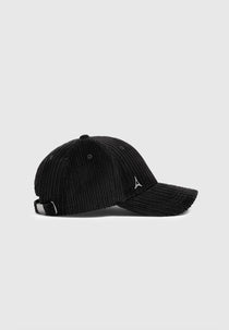 Eiffel Corduroy Cap - Black
