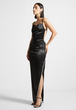 embellished-open-back-satin-midaxi-dress-black