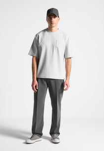 Antoine - Relaxed Fit T-Shirt - Grey