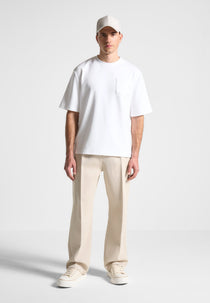 Antoine - Relaxed Fit T-Shirt - White