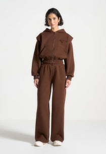Iris - Relaxed Joggers - Brown