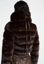 plush-ribbed-jacket-with-neck-scarf-brown