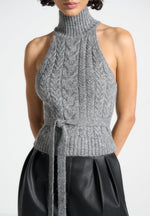 mirim-halter-cable-knit-wool-top-with-tie-grey