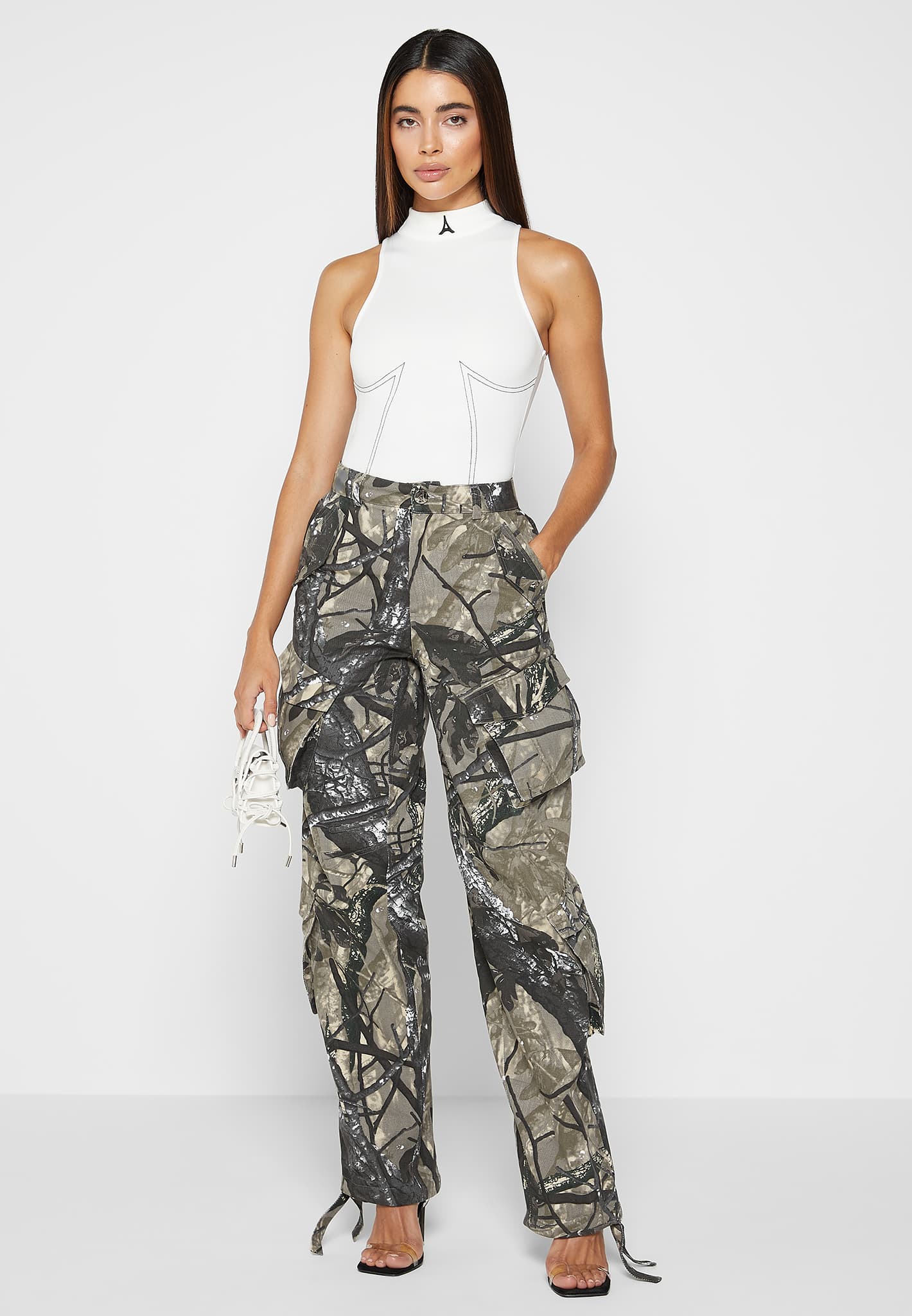 Cargo pants deals camo womens