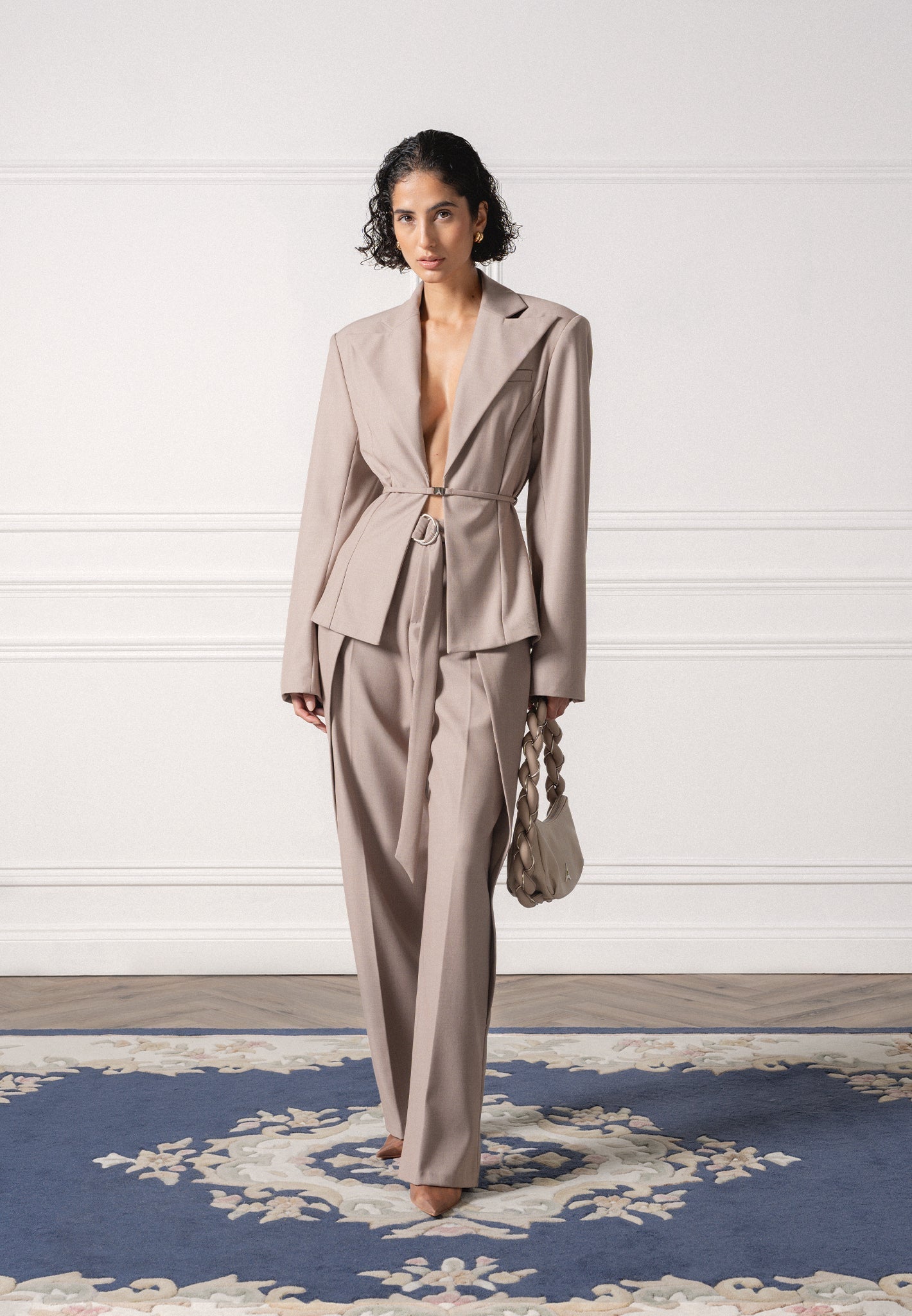 wide-shoulder-tailored-blazer-with-twin-belt-beige