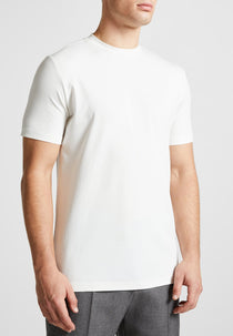 T⁠S003 - Fitted Luxe T-Shirt - White