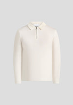 merino-wool-long-sleeve-polo-top-with-zip-off-white