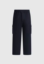 Twill Cargo Regular Fit Pants - Navy
