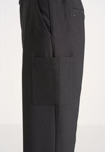 Luca - Relaxed Fit Pleated Pocket Trousers - Grey