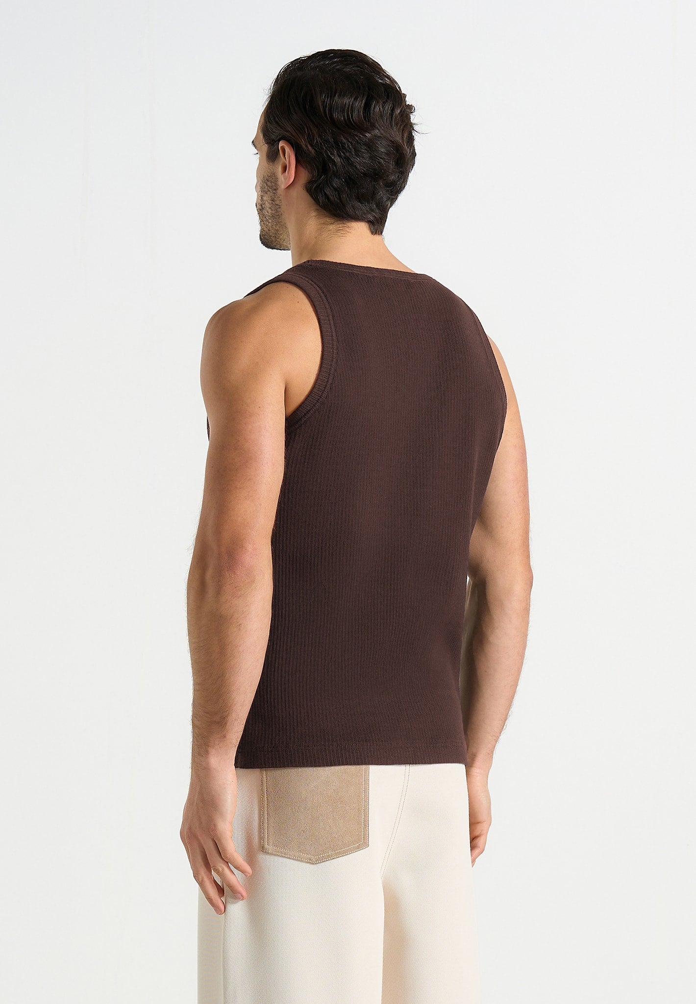 vs001-ribbed-cotton-vest-dark-brown