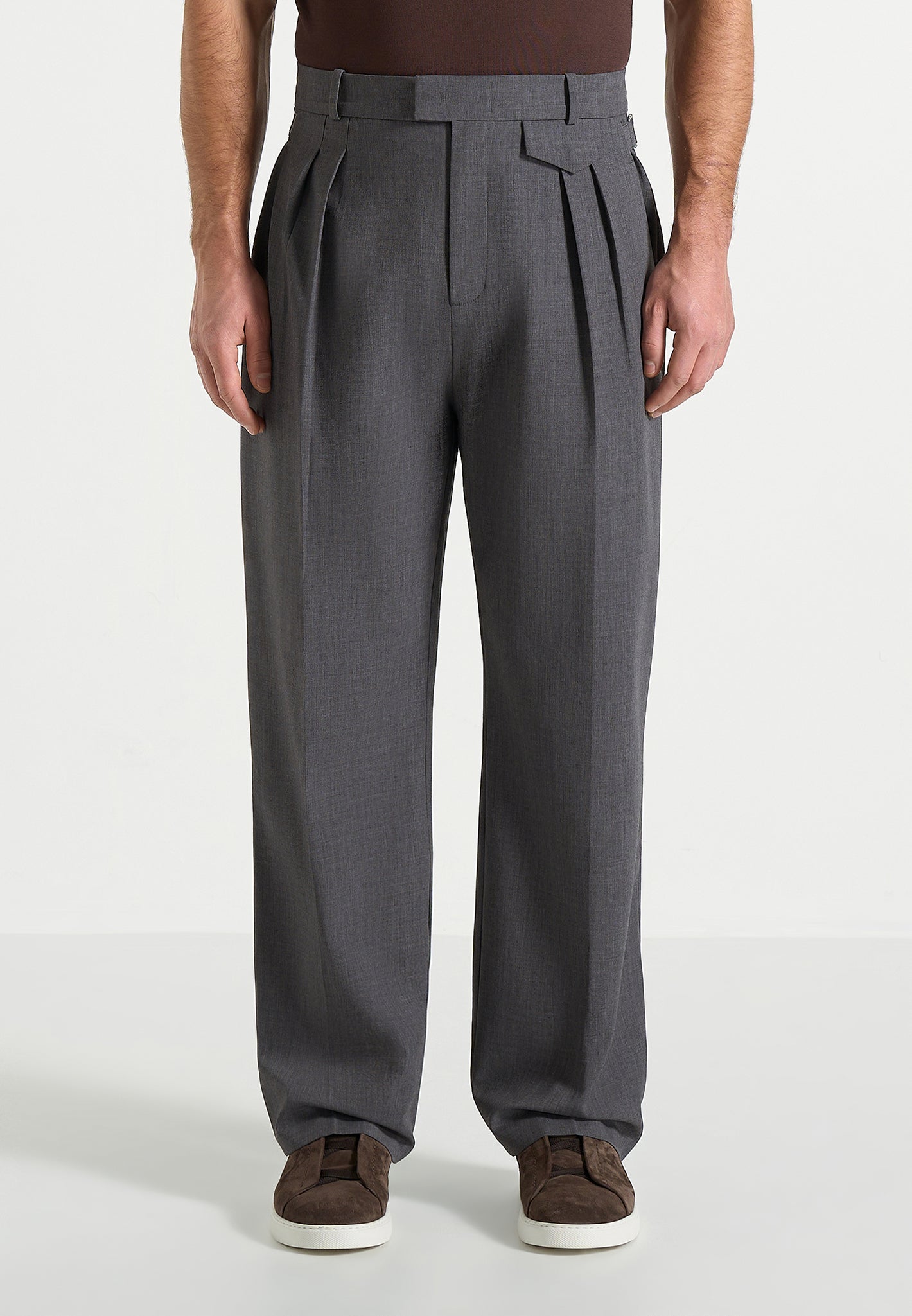 pierre-twin-pleat-tailored-trousers-grey