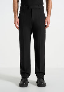 Joseph - Regular Fit Tailored Trousers - Black