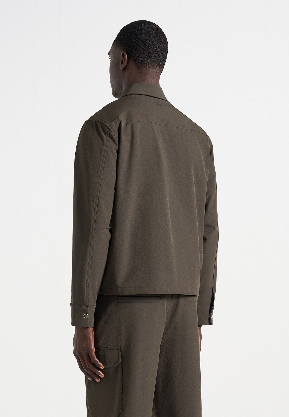 Milo - Technical Cargo Jacket - Olive
