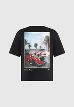 Kian - Circuit De Monaco Cotton T-Shirt - Black