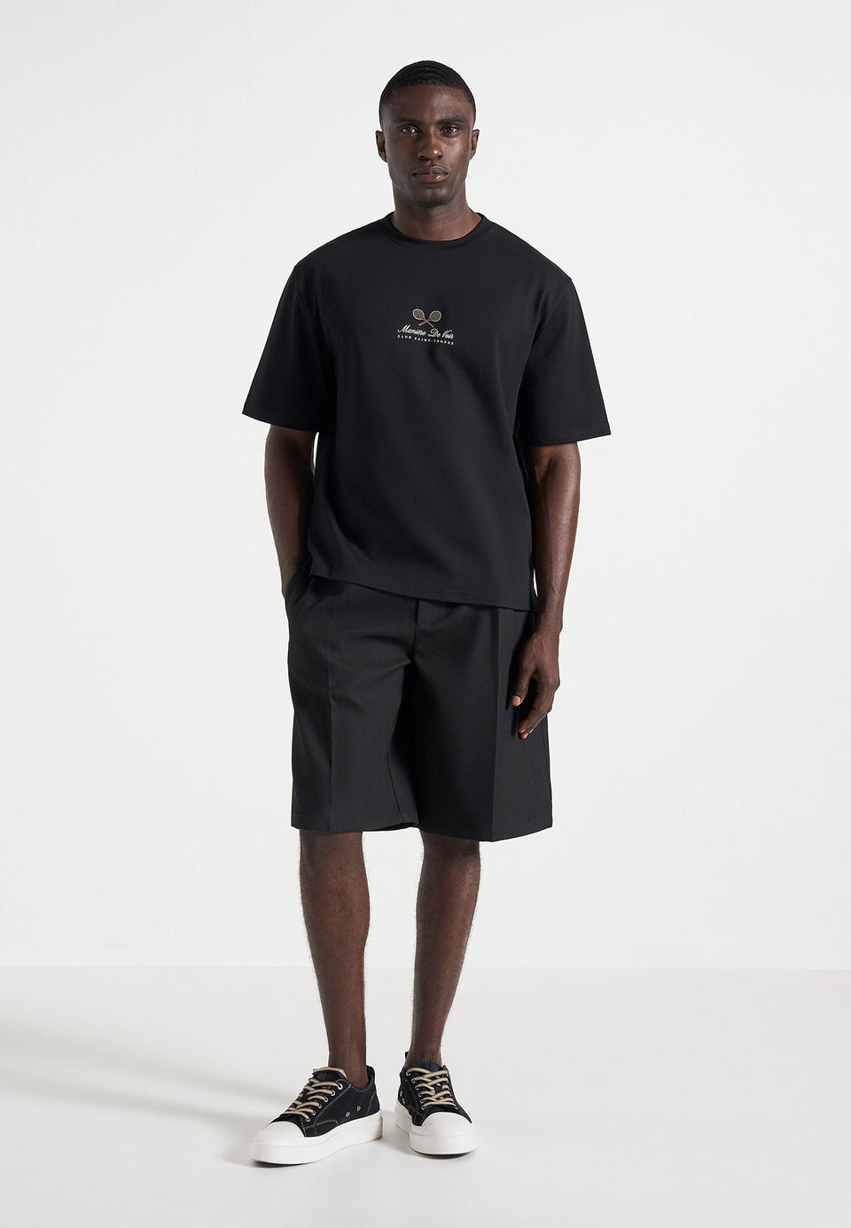 aaron-club-saint-tropez-cotton-t-shirt-black