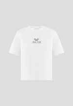 Aaron - Club Saint-Tropez Cotton T-Shirt - White