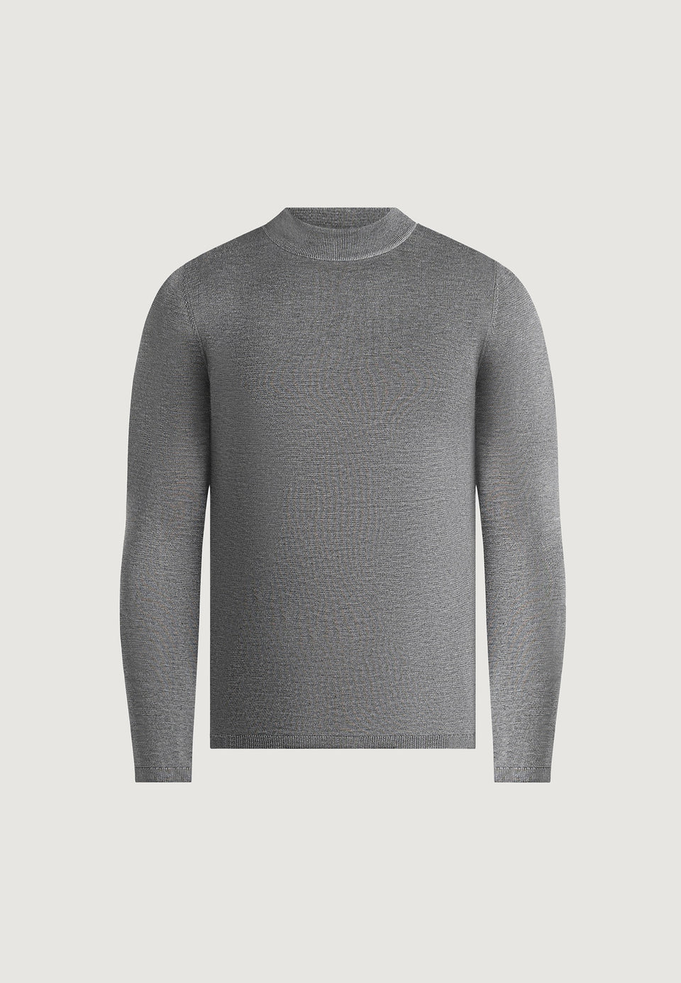 kw003-fitted-mock-neck-wool-blend-jumper-grey