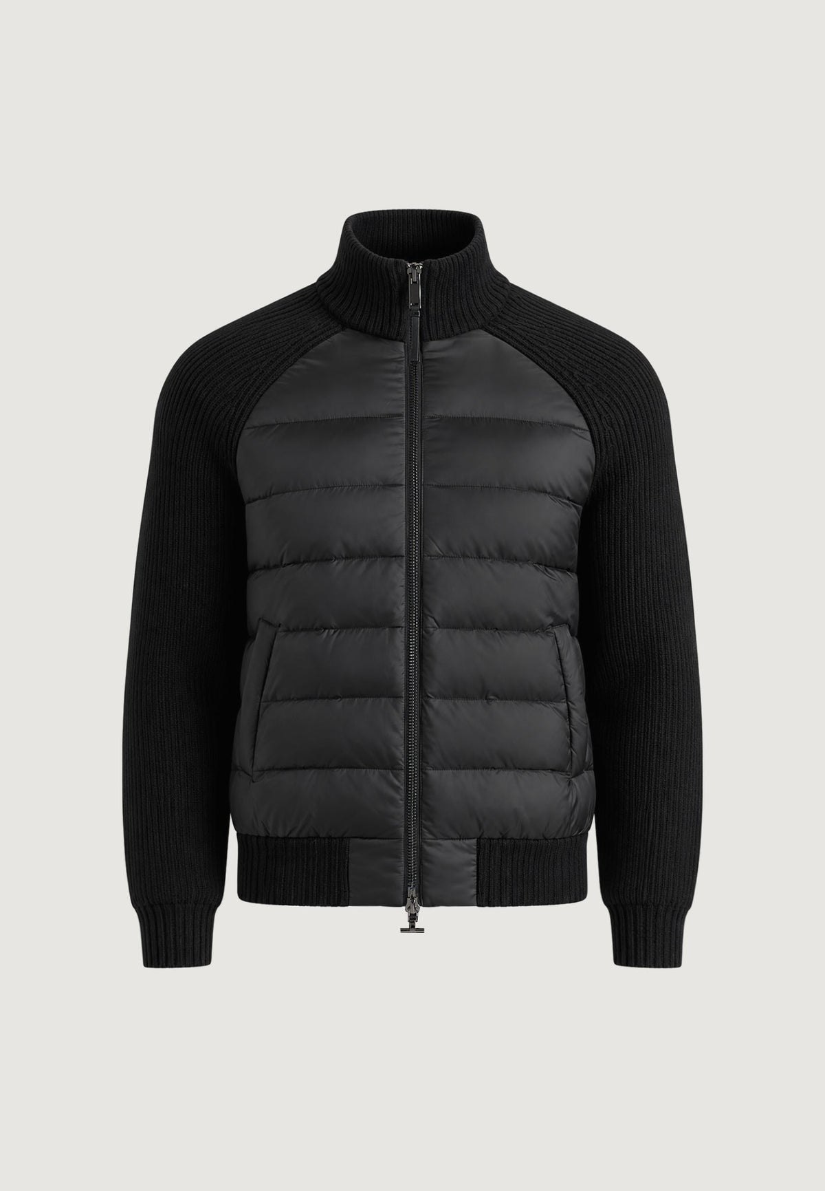 Scott - Puffer & Knit Jacket - Black