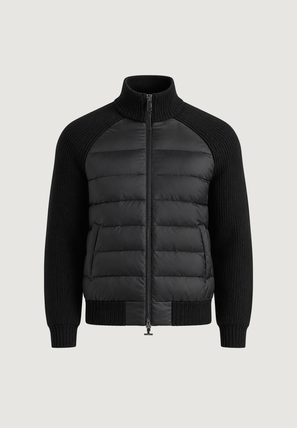 Scott - Puffer & Knit Jacket - Black