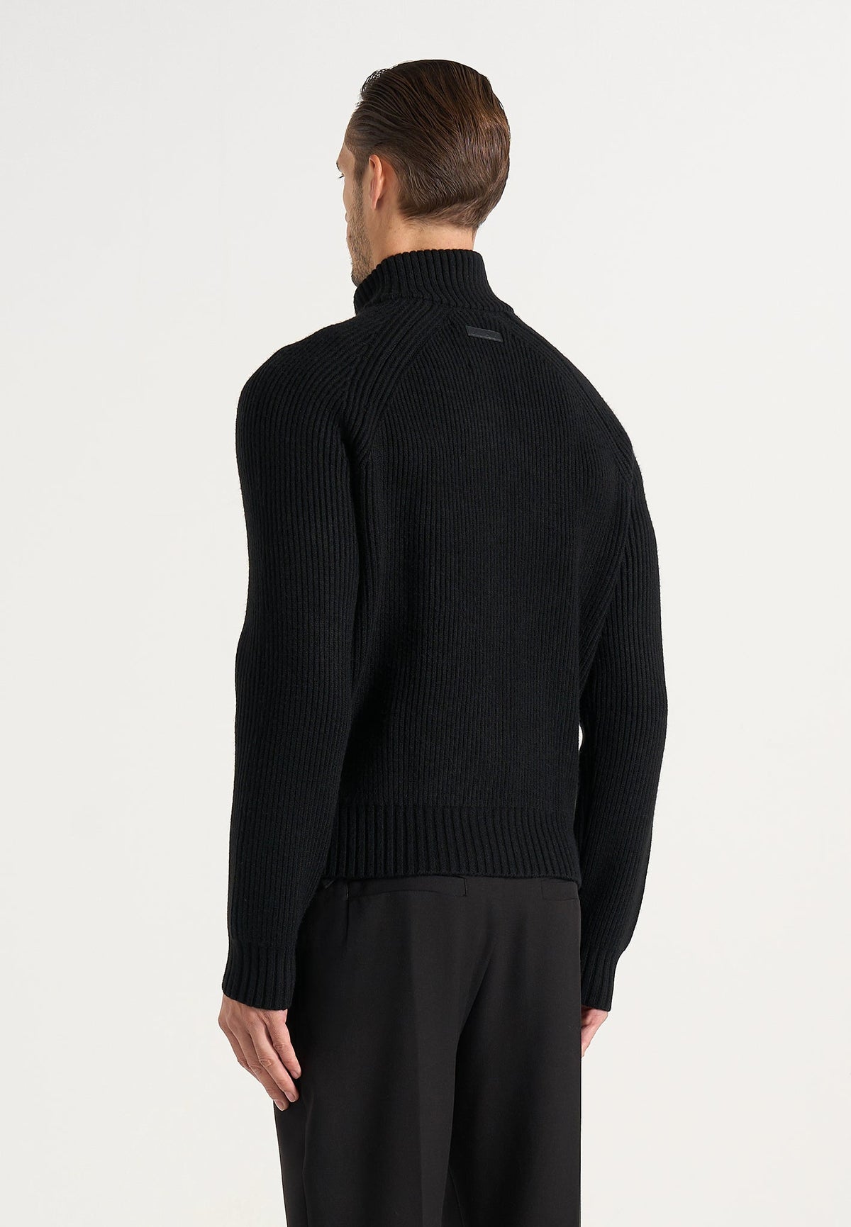 Scott - Puffer & Knit Jacket - Black