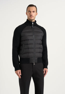 Scott - Puffer & Knit Jacket - Black
