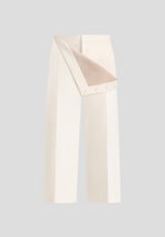 Henri - Foldover Pants - Cream