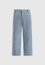 Arnault - Boucle Denim Relaxed Fit Jeans - Blue