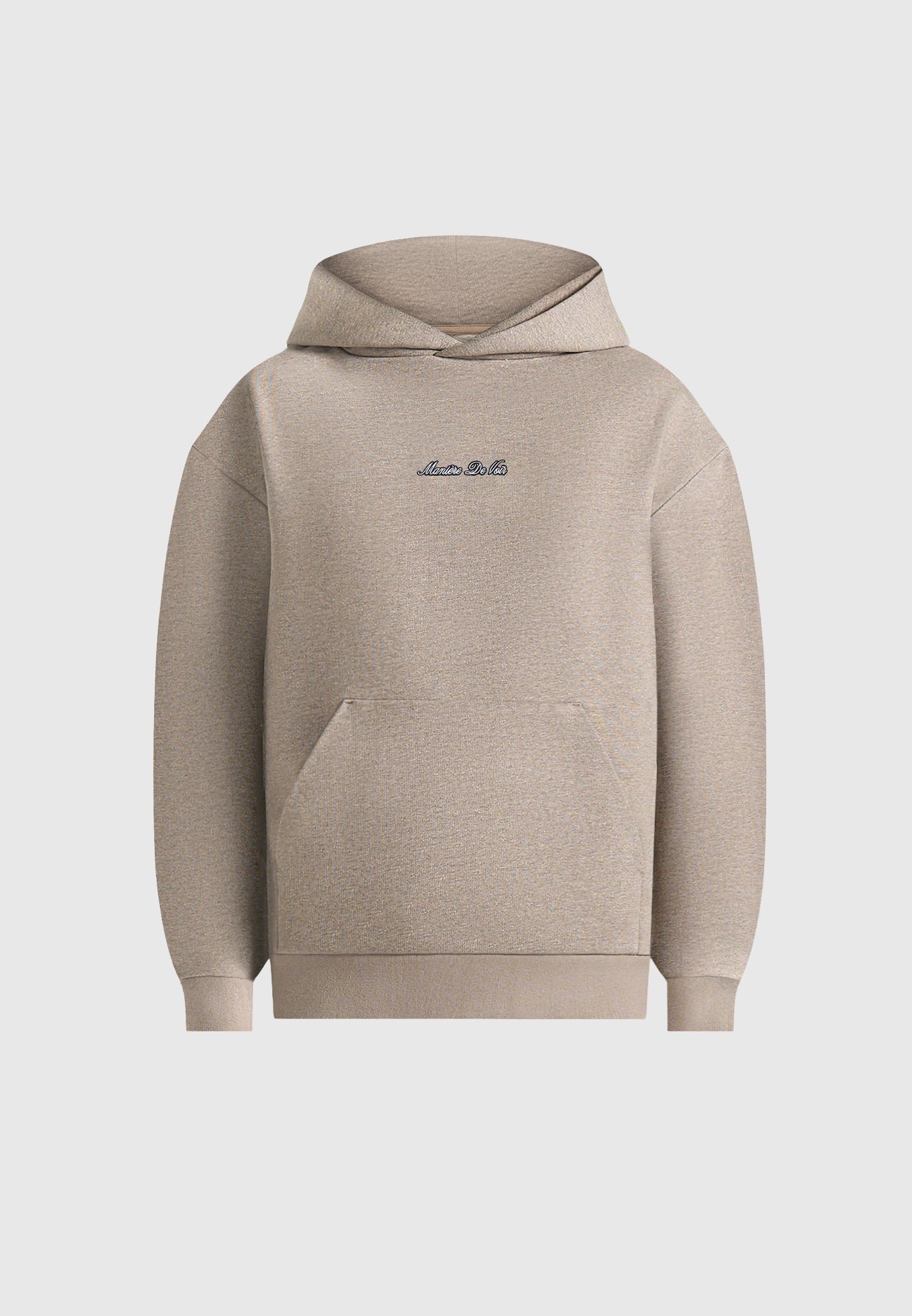 Ollie - Unisex Signature Relaxed Fit Hoodie - Taupe