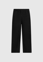 Jonas - Pleated Wide Leg Pants - Black