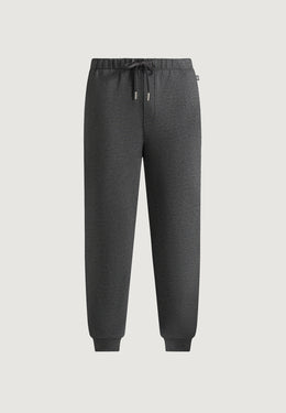 js008-neoprene-minimal-tapered-fit-cuffed-sweatpants-charcoal-grey