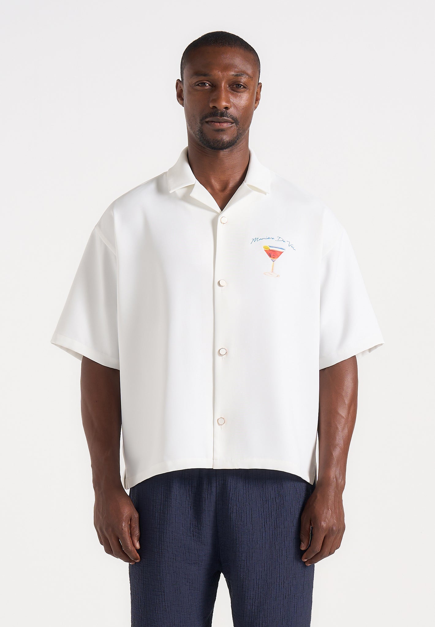 St. Barts - Relaxed Fit Shirt - White 