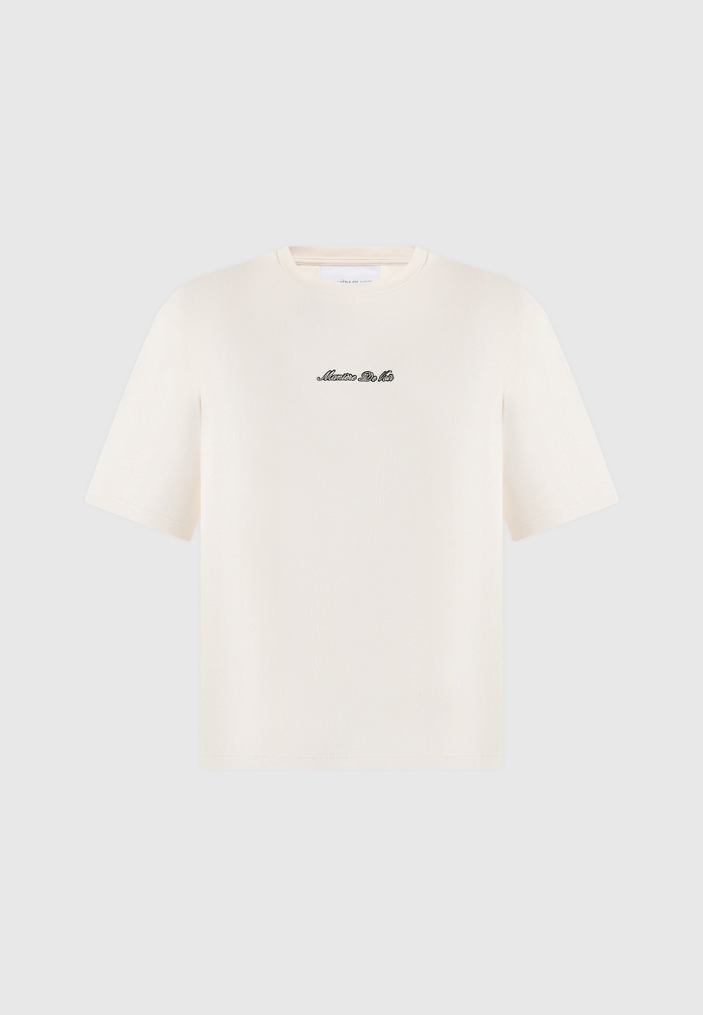 TS001 - Unisex Signature Relaxed Fit Cotton T-Shirt - Cream