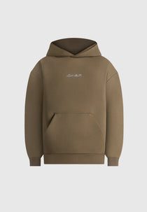 JS001 - Unisex Signature Relaxed Fit Hoodie - Olive