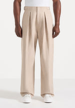 lior-box-pleat-wide-leg-trousers-beige