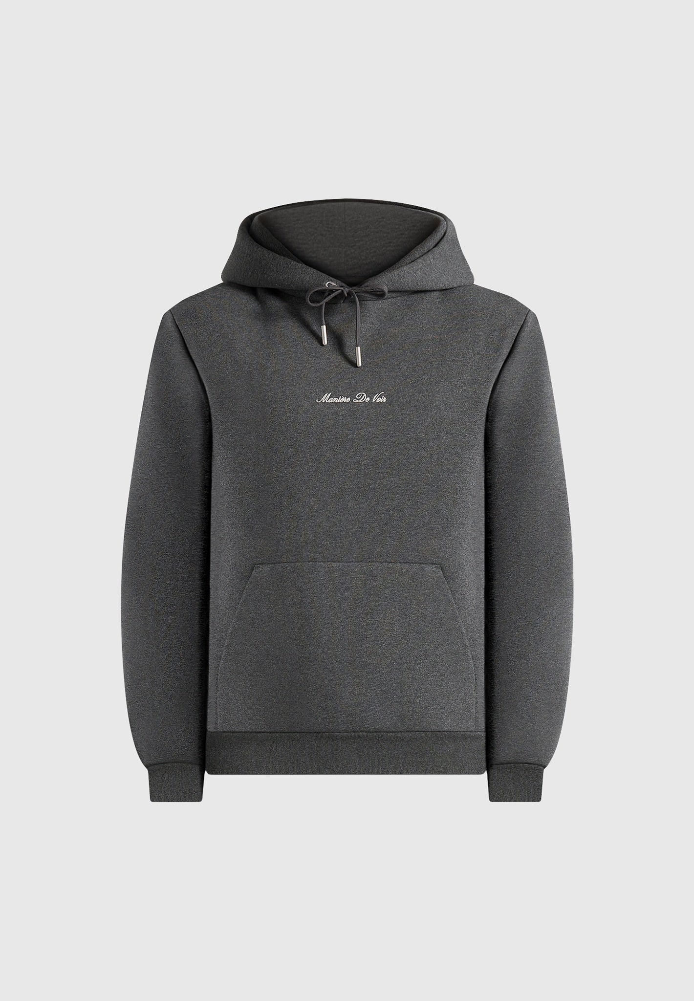 Gustave - Signature Regular Fit Hoodie - Charcoal Grey