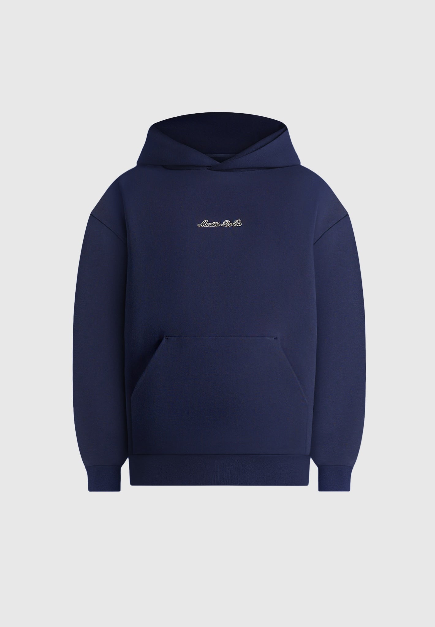 Ollie - Unisex Signature Relaxed Fit Hoodie - Navy