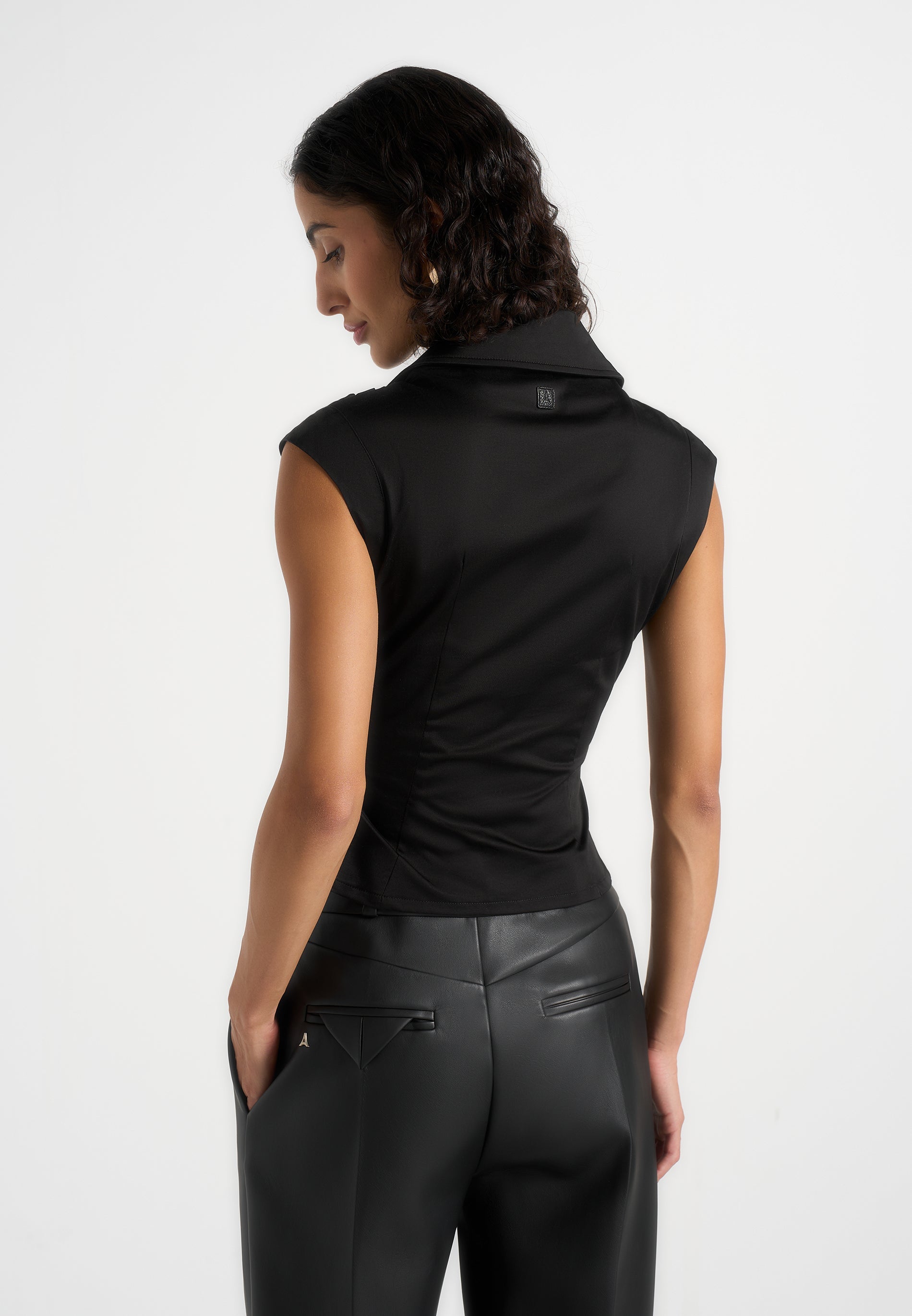 yvette-twist-front-sleeveless-shirt-black