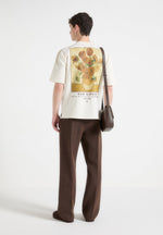 Van Gogh Sunflowers T-Shirt - Cream