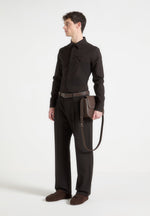 Éternel Reversible Leather Belt - Black/Brown