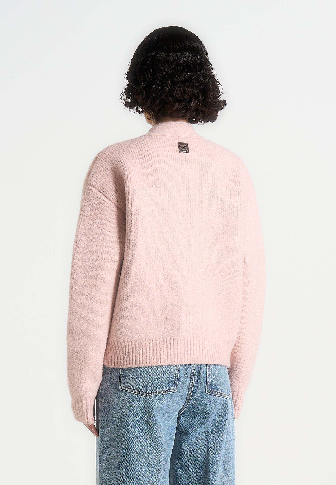 charlie-unisex-knitted-cardigan-pale-pink