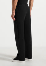 Avery - Unisex Neoprene Relaxed fit Joggers - Black