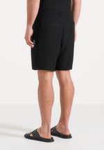 ari-unisex-textured-shorts-black